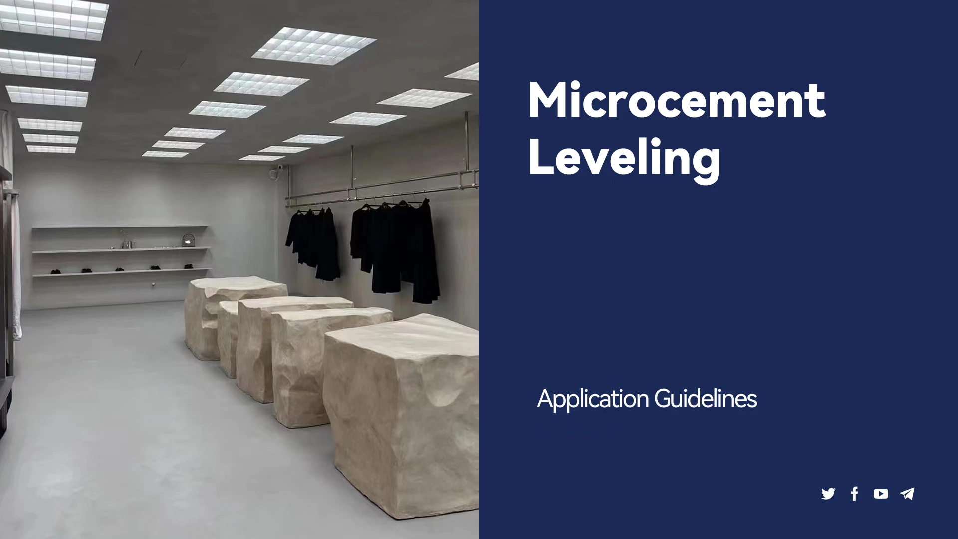 Vanlei Microcement Leveling construction steps