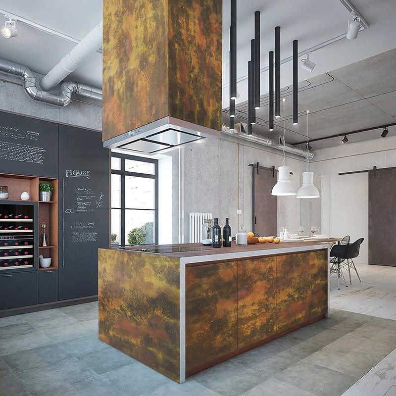 Copper rust paint