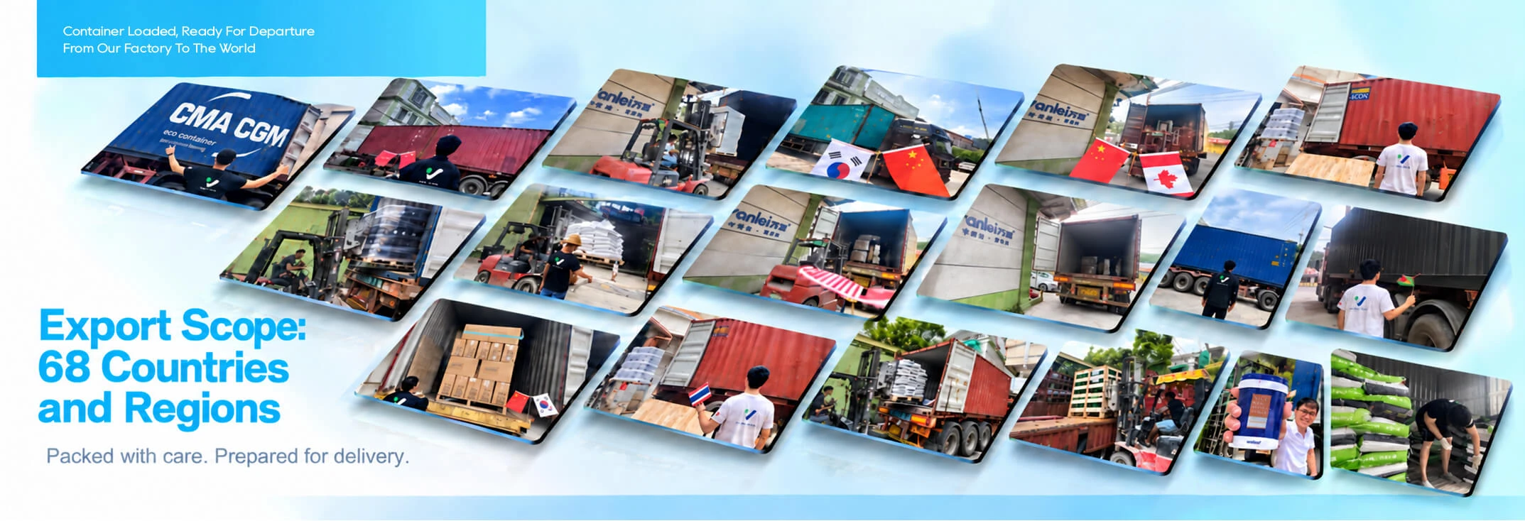 Export Scope: 68 Countries and Regions